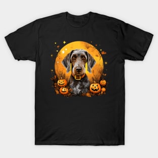 German Wirehaired Pointer Halloween T-Shirt